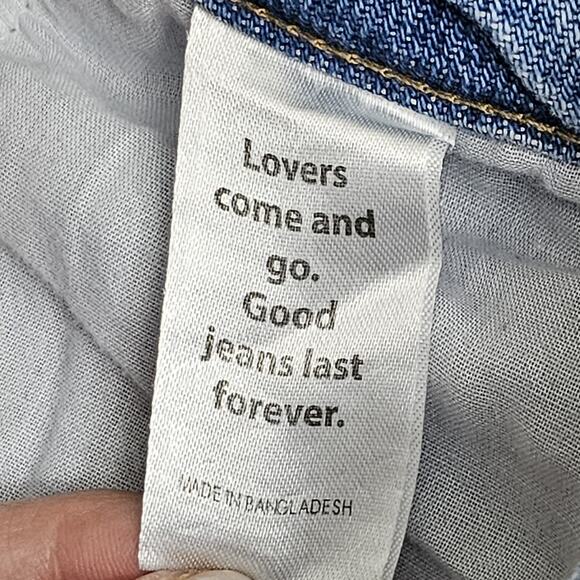 PacSun Mom Jean‎ Blue 100% Cotton Size 25 NWOT - Picture 9 of 10